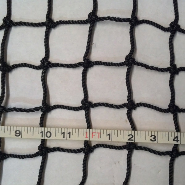 black nylon fish netting Catch and release, Landing Net Bags Whether youre on a skiff chasing jacks or hiking into pike country 15 X 3/4" Twisted Knotted