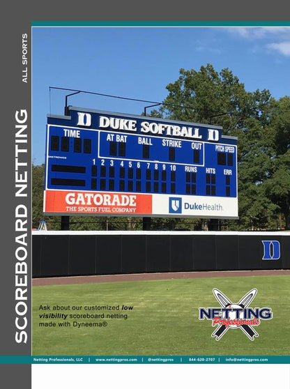 A baseball scoreboard with the number 1 0 on it.